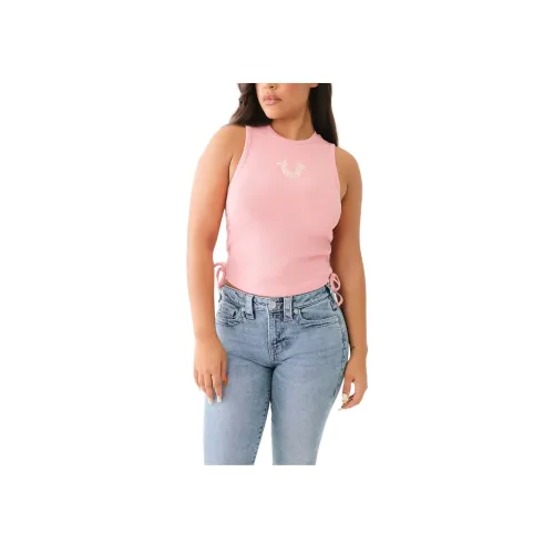 TRUE RELIGION Майка Женская Розовая