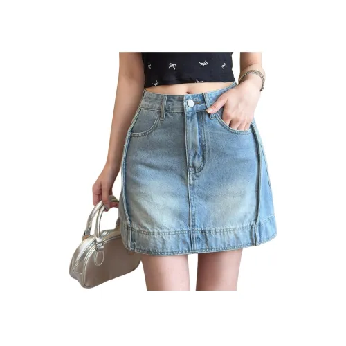 Происхождение Джинсовые короткие юбки Женские