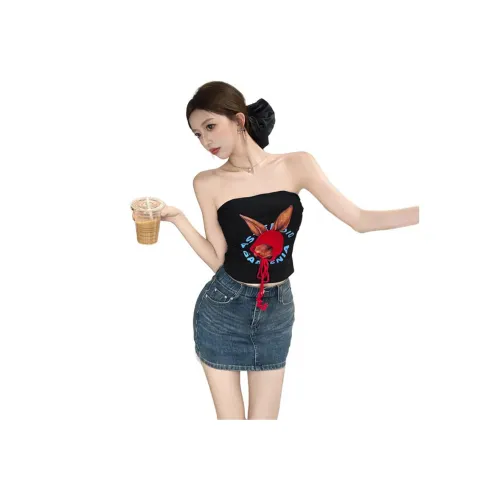 Garbege Женские топы без бретелек