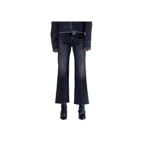 R13 Черные Женские Джинсы