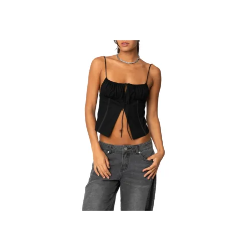 Edikted Trinitie Poplin CORSET Майка с бретелями Женская