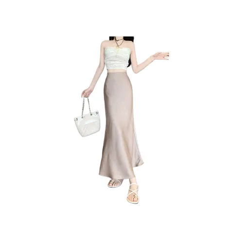 YINLEI Повседневная длинная юбка женская