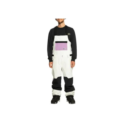 Quiksilver Белый Мужской Комбинезон