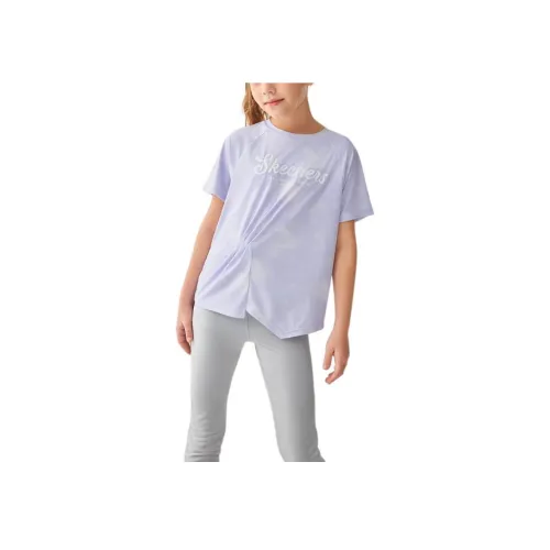 Skechers Kids T-Shirt Lilac Light Purple 05EW Детский