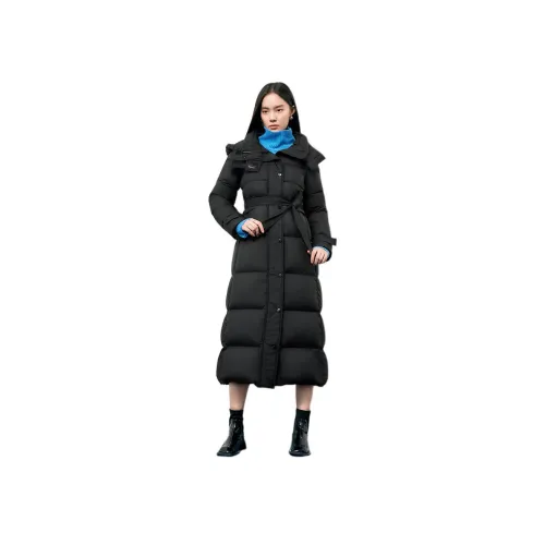 TKY SHOP Черные Женские Пуховики