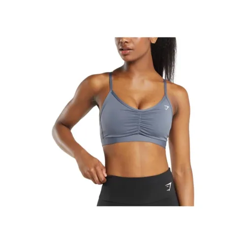 GYMSHARK Железный синий Женское спортивное белье