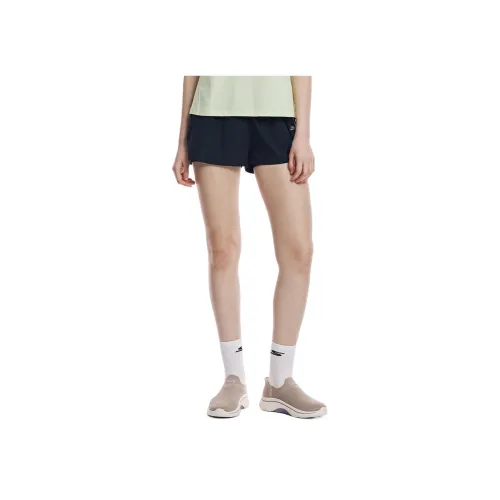Skechers Черные BLAK Женские Спортивные Шорты