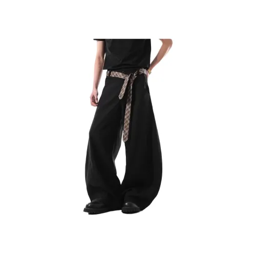 SOCKKEY Черный Унисекс Повседневные Штаны