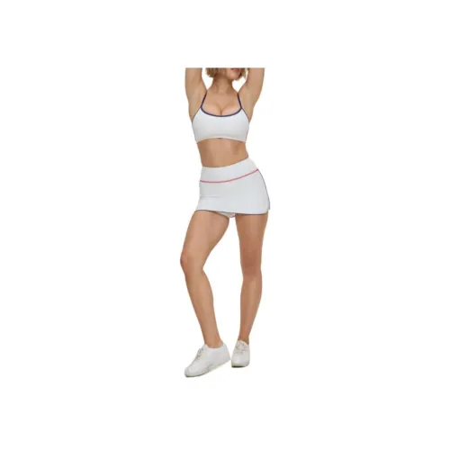 FRANKIES BIKINIS Белые Женские Теннисные Штаны