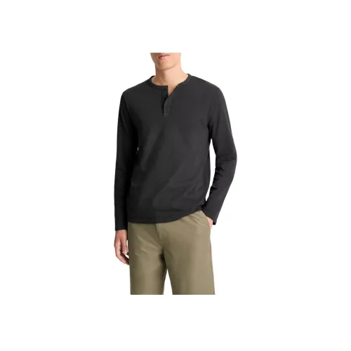 VINCE Мужские черные T-рубашки