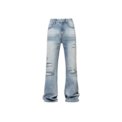 JUCY JUDY Синие Унисекс Джинсы