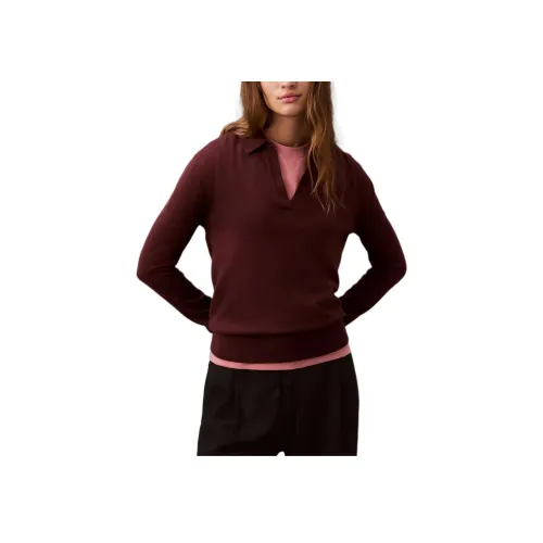 CALVIN KLEIN Свитер Женские Шоколад