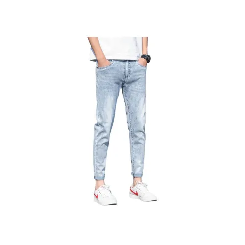 TUCANO Синий Серый Мужские Джинсы