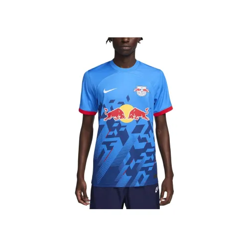 nike RB Leipzig 2023 24 Stadium Third Футбол Джерси Мужской Свет Кине-синий