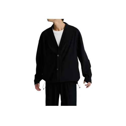 PUBLIC TOKYO FW24 Куртки и Пальто Мужской Черный