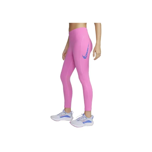 Nike Fast Леггинсы Женские Розовые