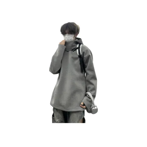 UNA RETA Серый Унисекс Свитшоты