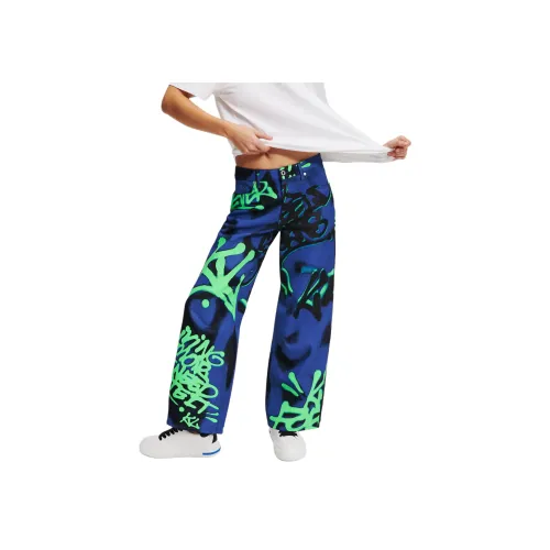 KARL LAGERFELD Джинсы Унисекс Синий