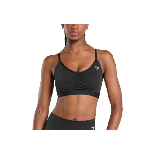 GYMSHARK Черное Женское Спортивное Белье
