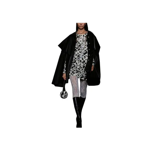 CHANEL Многоцветные Женские Длинные Платья с Рукавами