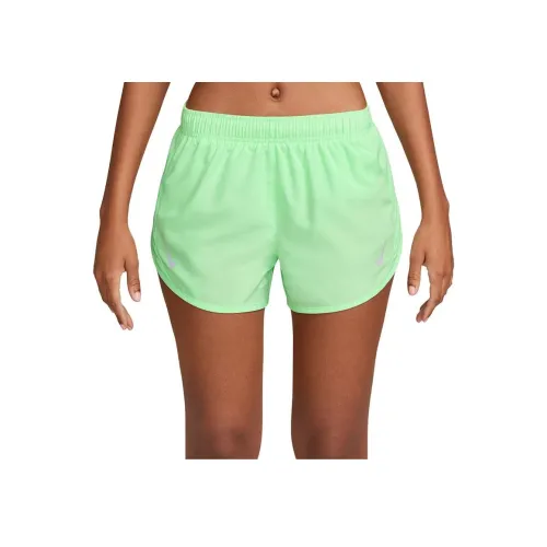 nike Dri Fit Tempo Race Короткие Спортивные Шорты Женские Зеленые