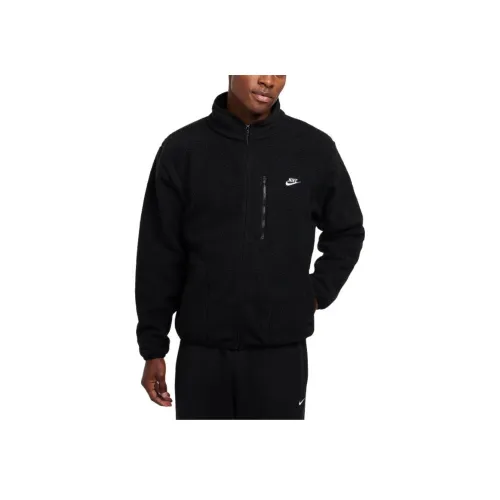 Nike Sportswear Club FW24 Velvet Feel Coat Men's Black