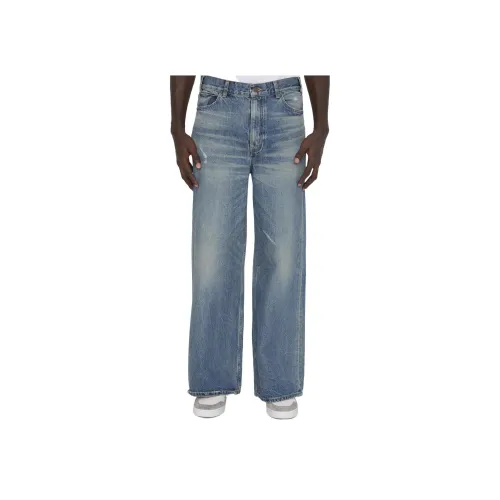 CELINE Индиго Мужские Джинсы