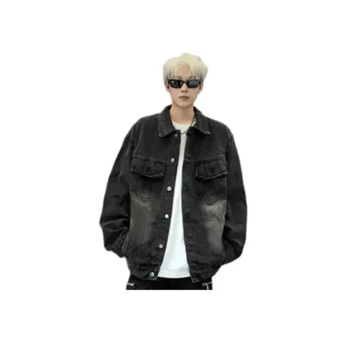 SOUL WORKER Деним Куртка Унисекс