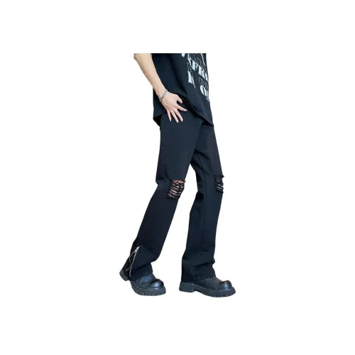 DECKERTON Черные Унисекс Джинсы