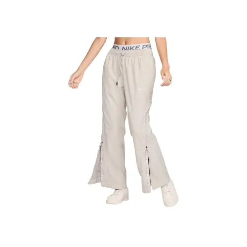 Nike Вязаные Тренировочные Штаны Женские Экрю