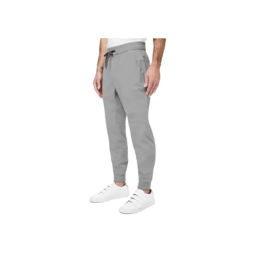lululemon ABC Collection Warpstreme™ Повседневные брюки Мужские Серебристо-серый