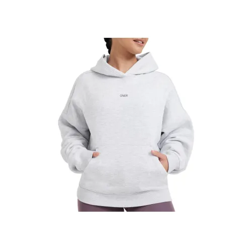 ONER ACTIVE Поднимаем Барную стойку Графический Унисекс OVERSIZED Толстовка Толстовка Женская Светло-серый