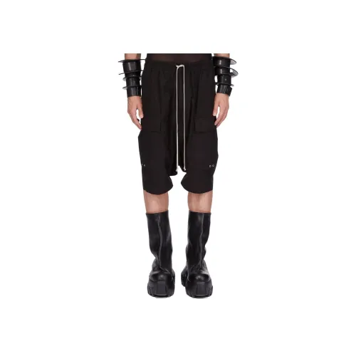 RICK OWENS совместный бренд Черные Мужские Повседневные Шорты