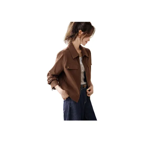 Mo Han Yi Mei Укороченная куртка Женская