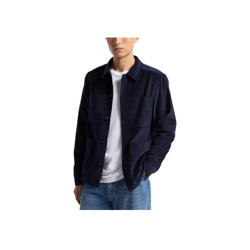 MICHAEL KORS FW24 Куртки и Пальто Мужской Полуночный Синий