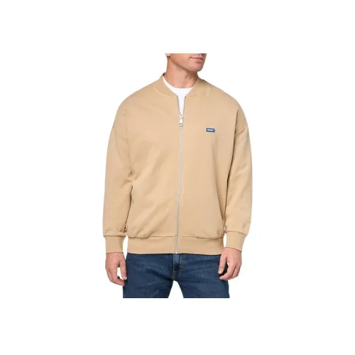 Hugo Boss Куртки и Пальто Мужской Бежевый