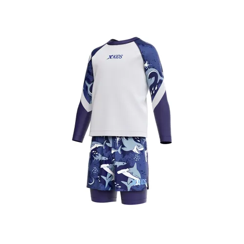 XTEP Детский купальник белый для малышей