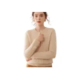 Коричневый козий кашемир, бежевый