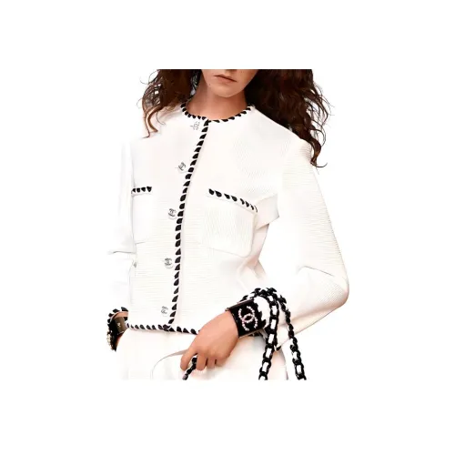 CHANEL Белые Женские Куртки