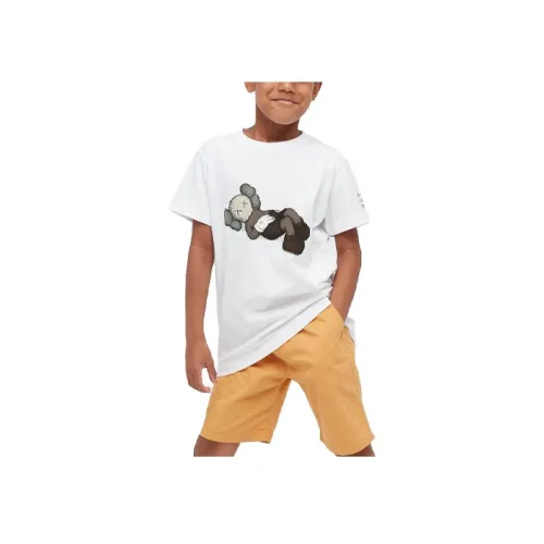 UNIQLO KAWS Collaboration Collection Белый KIDS T Рубашки