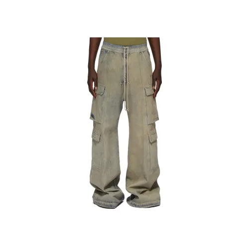 RICK OWENS совместный бренд Синий Мужской Джинсы