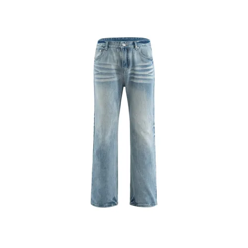 BEAR UNION Светло-синие Женские Джинсы