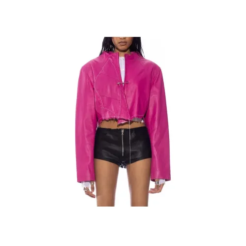 SAMI MIRO VINTAGE Розовый/Розовый Женские Куртки