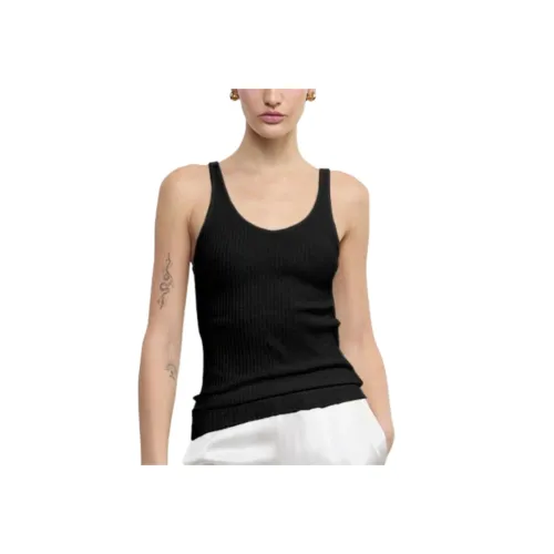 ENZA COSTA Черные Женские Майки