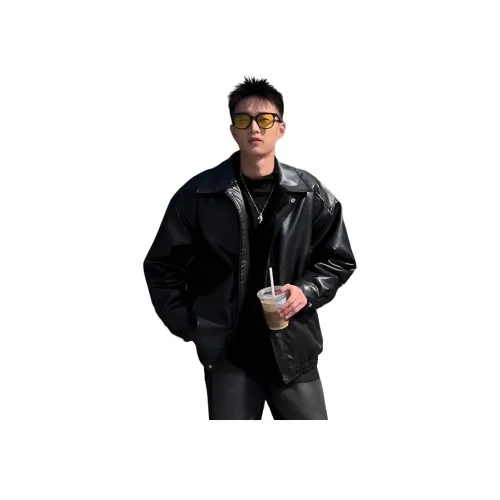 CORNILOT Унисекс Кожаные куртки