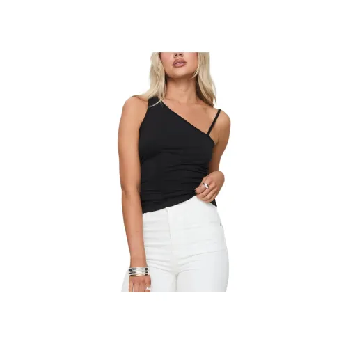 PRINCESS POLLY JAEGER Топ Топ на бретелях Женский Черный Черный