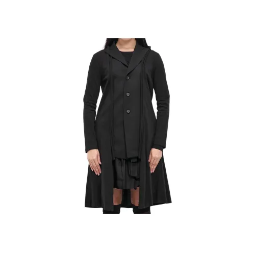 Yohji Yamamoto Черные Женские Куртки