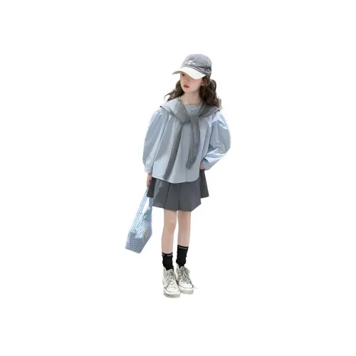 Детский комплект Because No с юбкой осенний