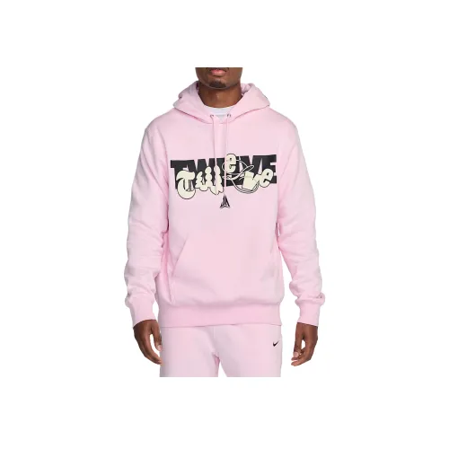 Nike SS25 Толстовка Мужской Розовый