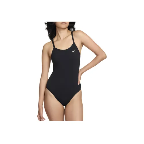nike HydraStrong One-piece Купальник Женские Черный